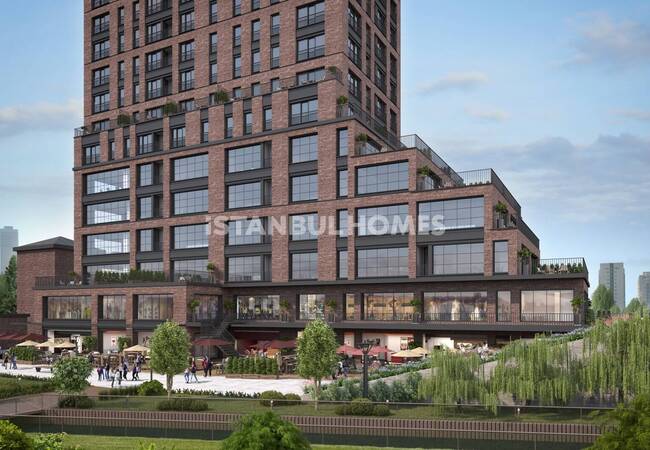 شقق فاخرة بالقرب من مترو الأنفاق في أتاشهير إسطنبول 4