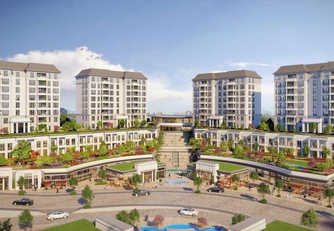 Brand New Flats in a Luxurious Complex in Basaksehir