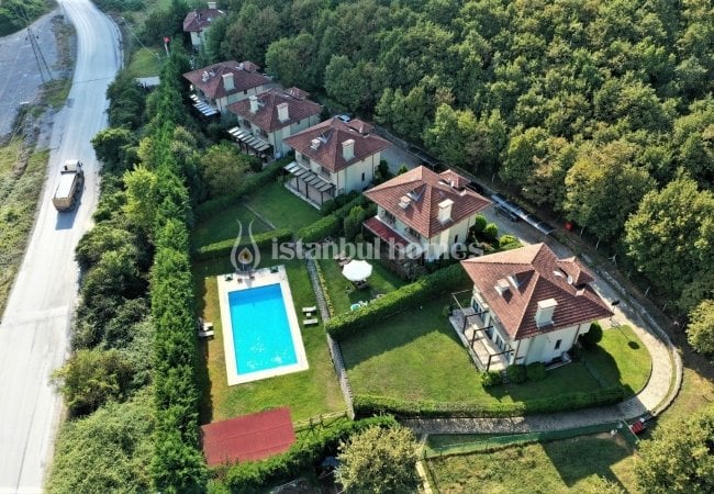 İstanbul Ömerli'de Geniş Özel Bahçeli Doğayla İç İçe Villa 4