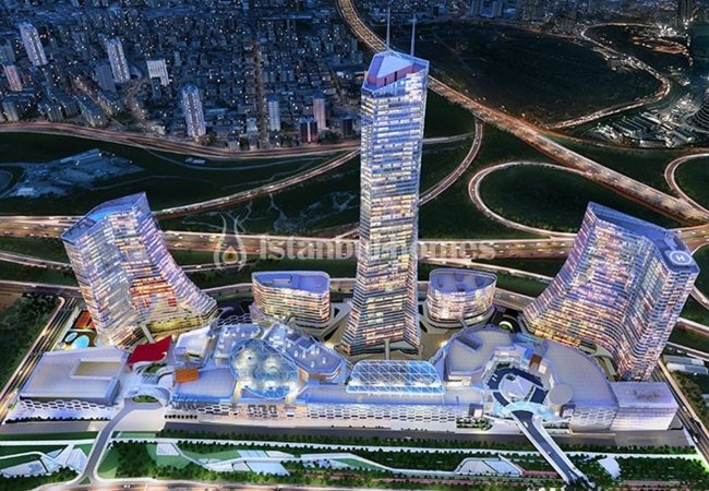 İstanbul Ataşehir'de Anayollara Yakın Lüks Sitede Daireler 1