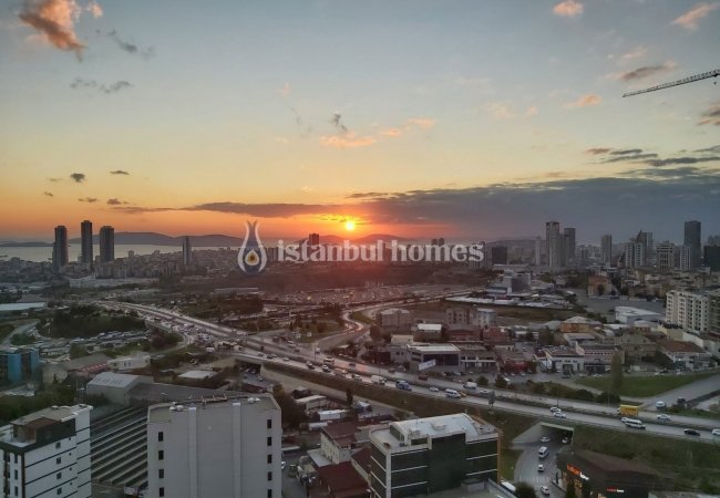 Kartal'da Deniz ve Adalar Manzaralı Site İçinde Daireler 7