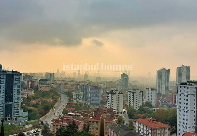 Kartal'da Deniz ve Doğa Manzaralı Çağdaş Tasarımlı Daireler 4