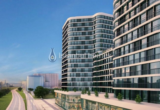 Flats in a Complex on the Transportation Line in Pendik 2