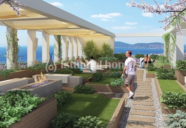 Kartal’da Metroya Yakın Site İçinde Deniz Manzaralı Gayrimenkuller 4