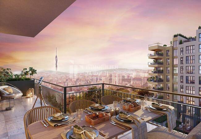 Appartements Dans Une Grande Résidence À Istanbul Umraniye