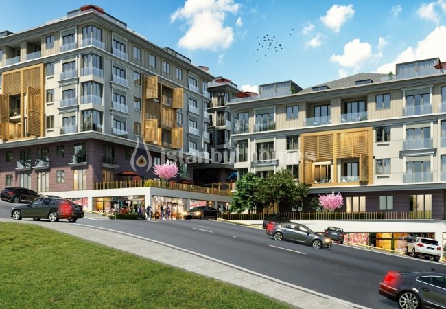 New Build Shops in a Luxury Complex in Uskudar 2