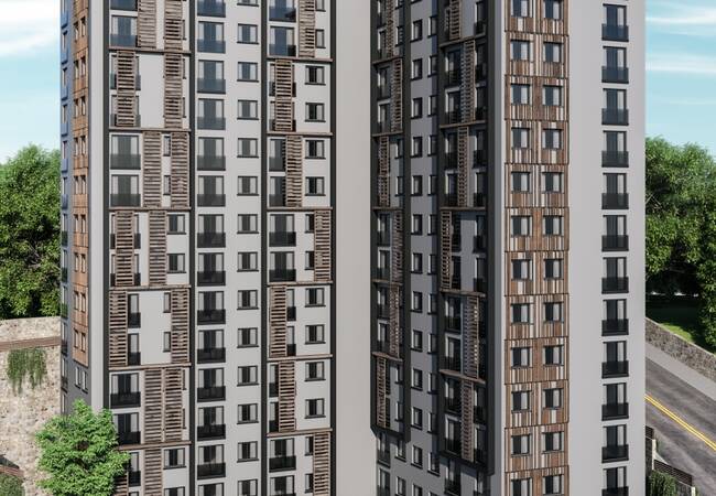 Investment Real Estate in a Luxury Project in Kagithane