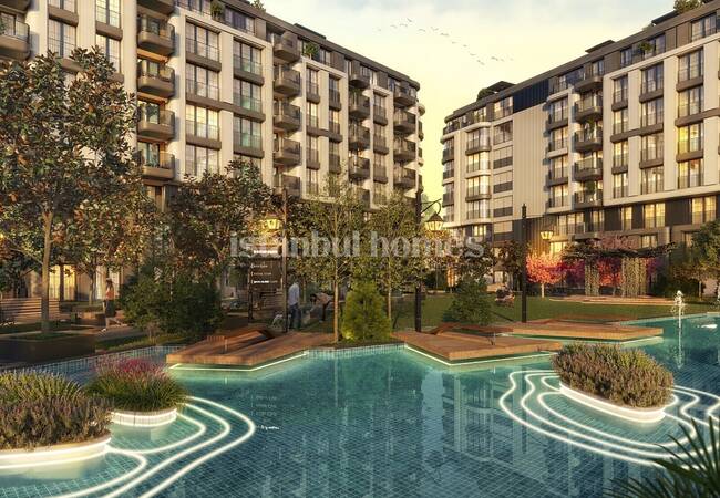 İstanbul Küçükçekmece'de Lüks Site İçerisinde Gayrimenkuller 2