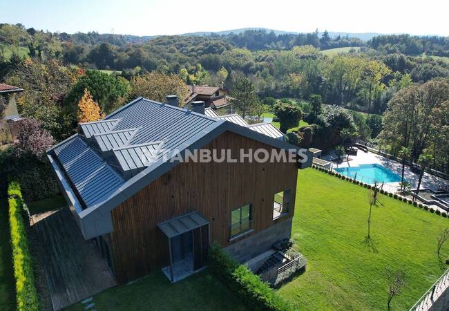 Semi-detached Villas in Nature in Polonezkoy Istanbul 10