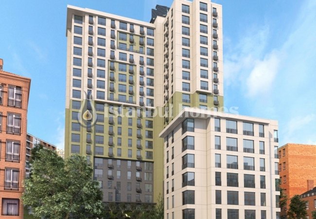 Chic Istanbul Properties in a Luxury Project with Security 1