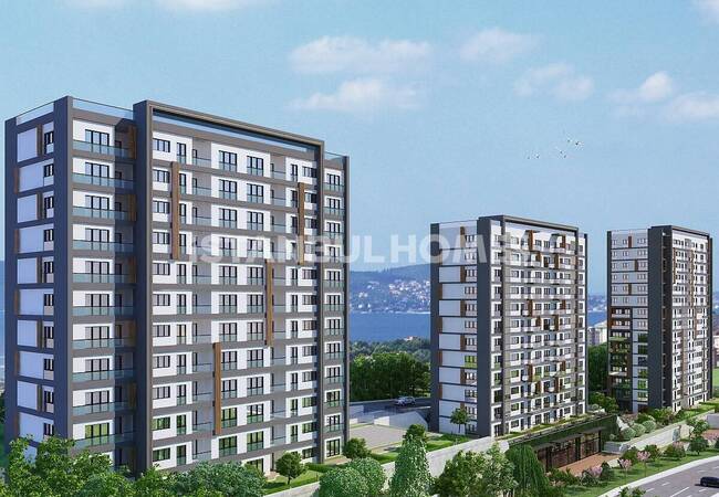 Real Estate in a Complex with On-site Facilities in Kartal