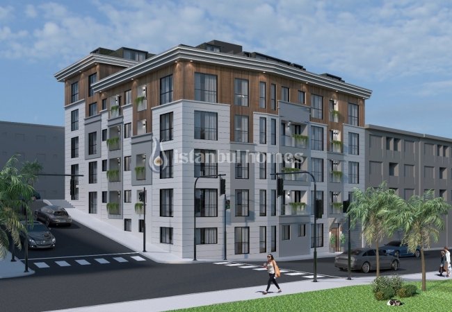 贝尤鲁的金角和城市景观别致公寓 1