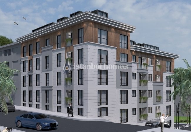 贝尤鲁的金角和城市景观别致公寓 2