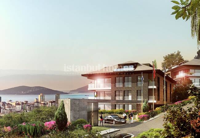 City and Sea View Real Estate in Uskudar Camlica