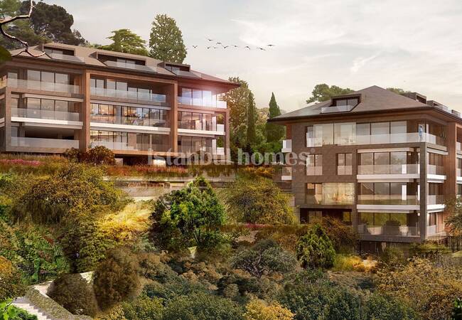 Stadt Und Meerblick Wohnungen In Camlica Uskudar 2