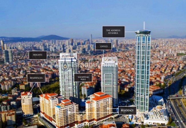 Üsküdar'da AVM Kompleksi İçinde ve Merkezi Konumda 1+1 Daire 1