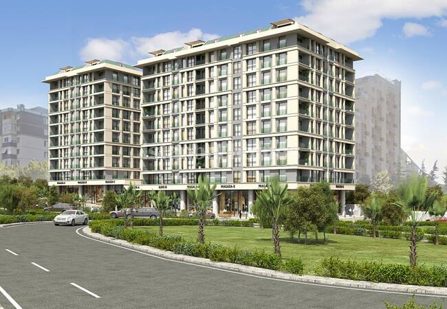 Beylikdüzü'nde Site İçerisinde Çağdaş Tasarımlı Şık Daireler 10