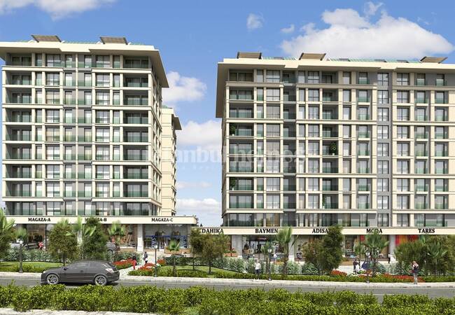 Beylikdüzü'nde Site İçerisinde Çağdaş Tasarımlı Şık Daireler 11