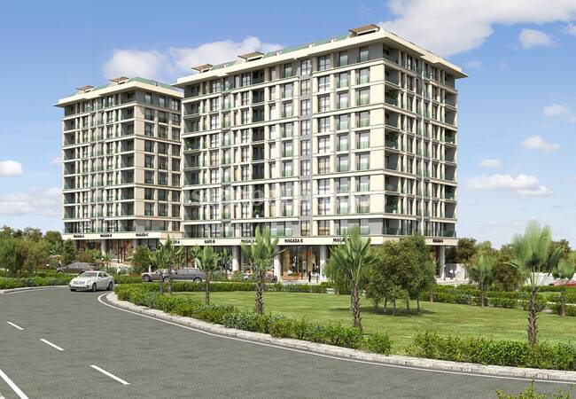 Beylikdüzü'nde Site İçerisinde Çağdaş Tasarımlı Şık Daireler 13