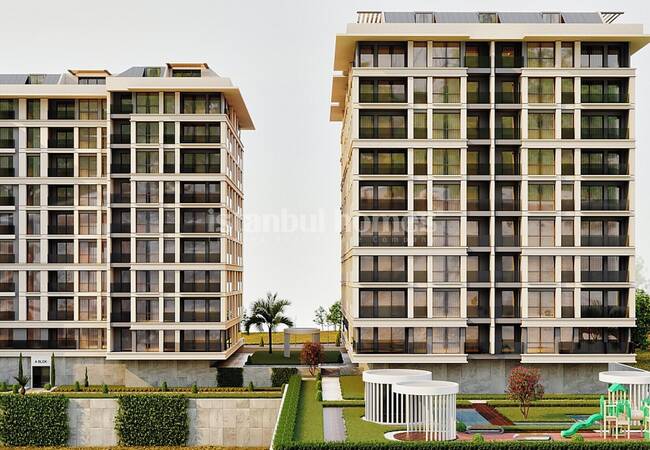 Beylikdüzü'nde Site İçerisinde Çağdaş Tasarımlı Şık Daireler 3