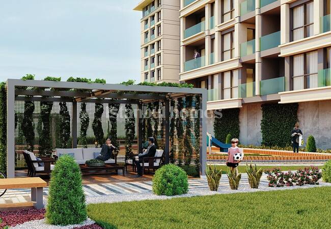 Beylikdüzü'nde Site İçerisinde Çağdaş Tasarımlı Şık Daireler 6