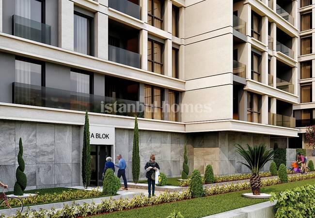 Beylikdüzü'nde Site İçerisinde Çağdaş Tasarımlı Şık Daireler 7