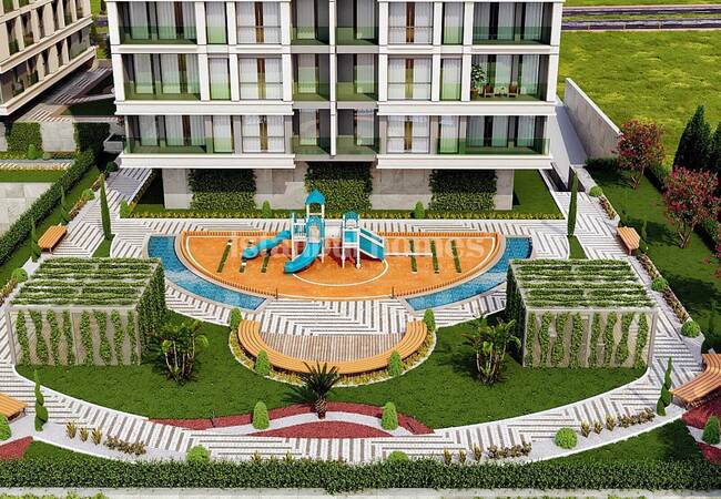 Beylikdüzü'nde Site İçerisinde Çağdaş Tasarımlı Şık Daireler 9