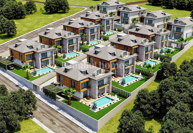 New Build Triplex Villas with Private Pool in Beylikduzu 1