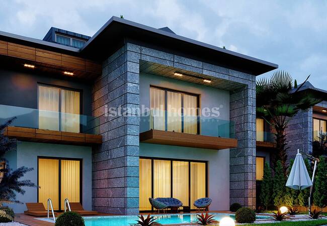 New Build Triplex Villas with Private Pool in Beylikduzu 3