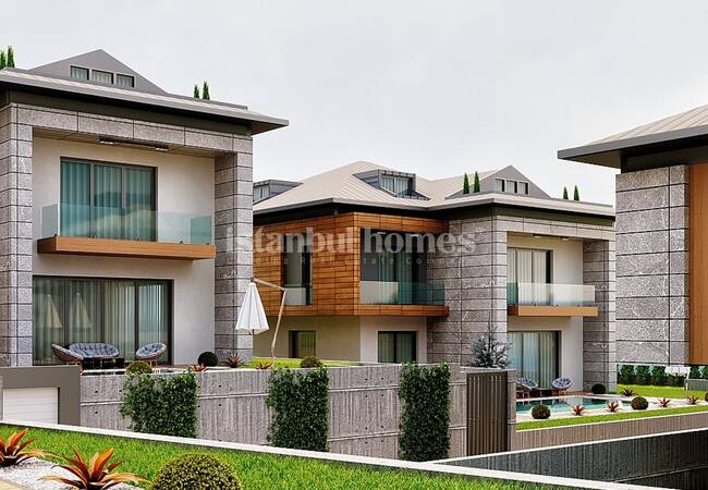 New Build Triplex Villas with Private Pool in Beylikduzu 4