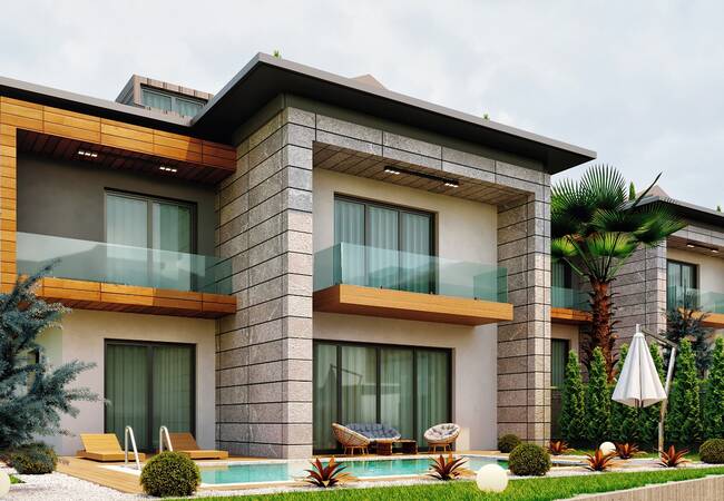 New Build Triplex Villas with Private Pool in Beylikduzu