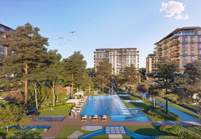 Well Located Real Estate with City View in Sariyer Istanbul