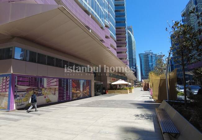 Advantageously Located Turnkey Corner Shop in Sisli Maslak 3