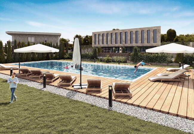 Duplex Villen Mit Großen Gärten In Basaksehir Istanbul 15