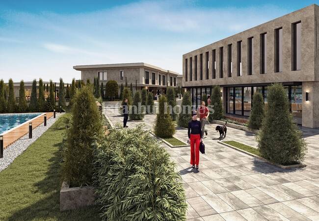 Duplex Villen Mit Großen Gärten In Basaksehir Istanbul 17