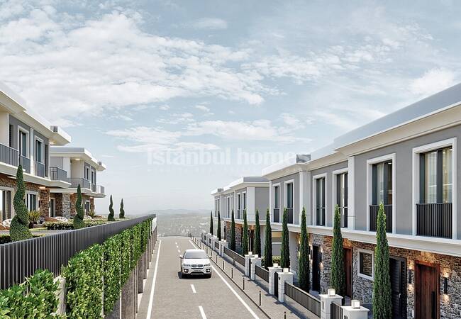 Duplex Villen Mit Großen Gärten In Basaksehir Istanbul 5