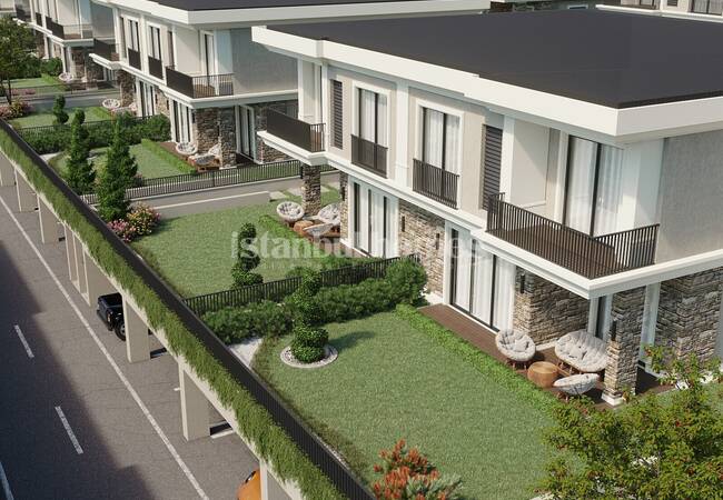 Duplex Villen Mit Großen Gärten In Basaksehir Istanbul 7
