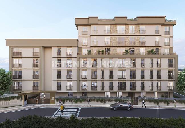 Golden Hornblick Wohnungen In Der Nähe Der Metro In Istanbul 5