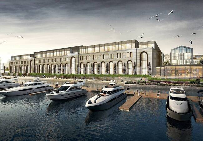 Недвижимость у моря с роскошным дизайном в Бейоглу, Стамбул 12