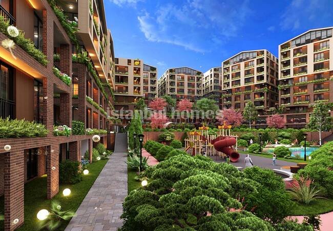 Immobilier Vue Sur Bosphore Dans Une Résidence Récurisée À Uskudar 1