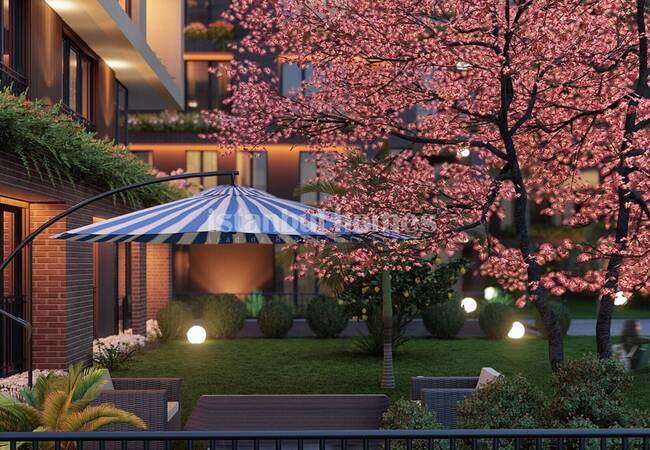 Immobilier Vue Sur Bosphore Dans Une Résidence Récurisée À Uskudar 2