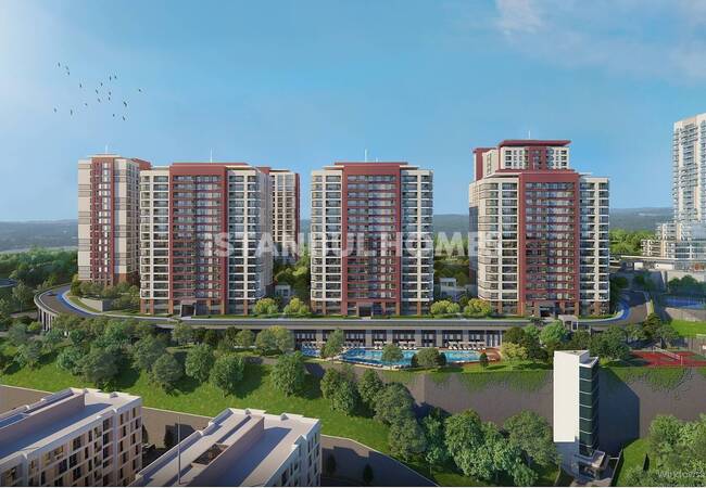 Квартиры в Новом Комплексе в Стамбуле, Эюпсултан 2