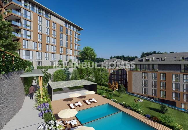 Properties in Complex with Large Green Areas in Istanbul Uskudar 5
