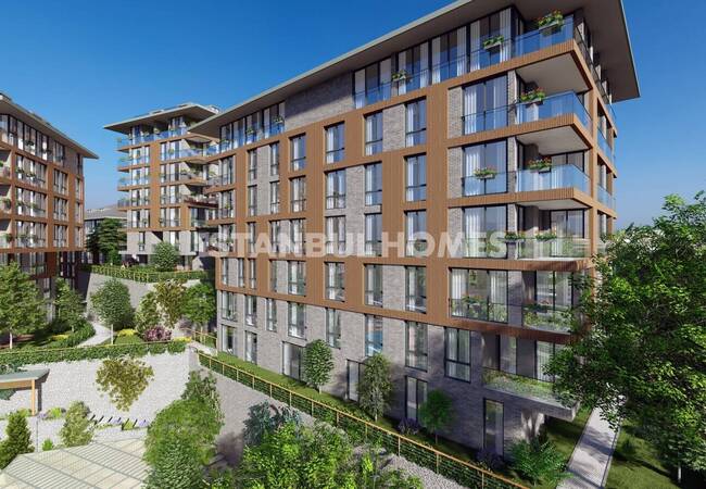 Properties in Complex with Large Green Areas in Istanbul Uskudar 6