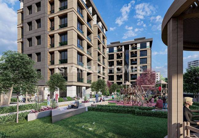 İstanbul Beylikdüzü’nde Ara Kat ve Bahçe Katı Satılık Daireler 4