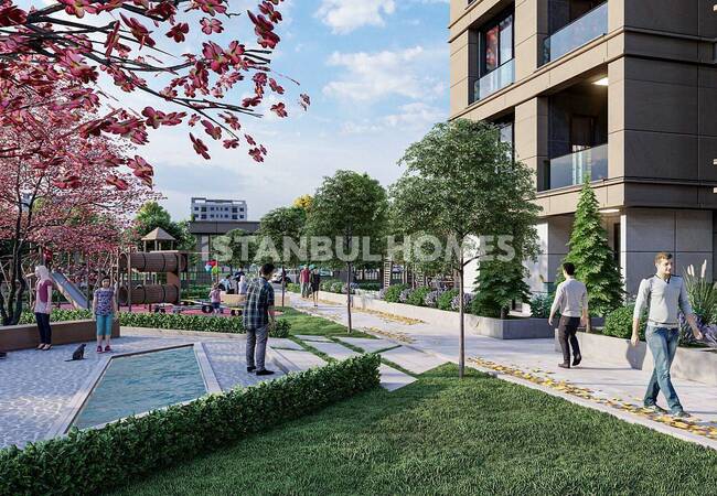 İstanbul Beylikdüzü’nde Ara Kat ve Bahçe Katı Satılık Daireler 6