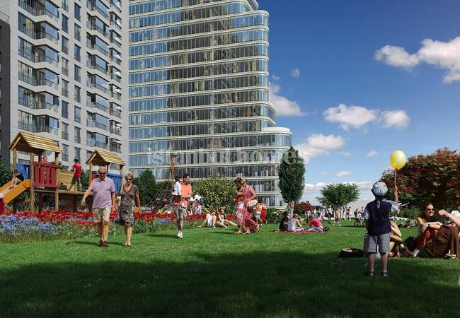 Meerblick Wohnungen Im Komplex Nahe Der U-bahn In Kartal 3