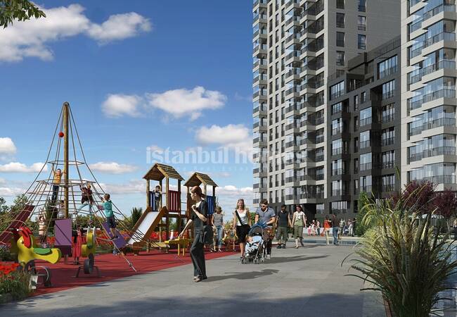 Meerblick Wohnungen Im Komplex Nahe Der U-bahn In Kartal 4