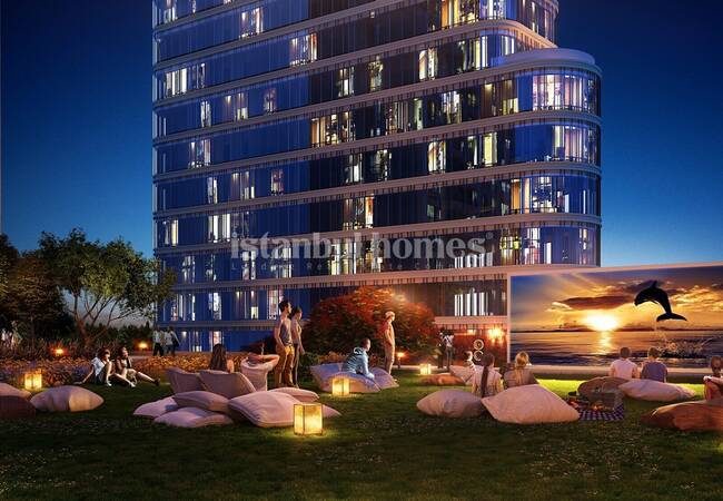 Meerblick Wohnungen Im Komplex Nahe Der U-bahn In Kartal 5