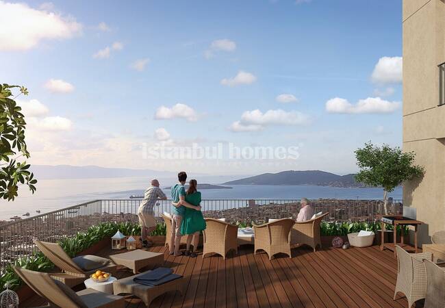 Meerblick Wohnungen Im Komplex Nahe Der U-bahn In Kartal 6